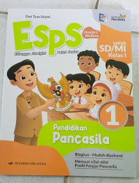 Image of ESPS : Bahasa Indonesia : Kurikulum Merdeka : Kelas 1