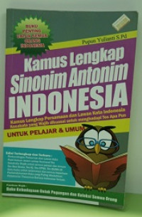 Image of Kamus Lengkap Sinonim Antonim Indonesia