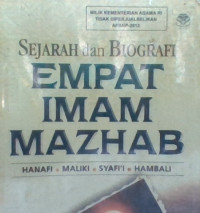 Image of Sejarah dan Biografi Empat  ImamMazhab