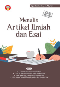 Image of Menulis Artikel Ilmiah dan Esai